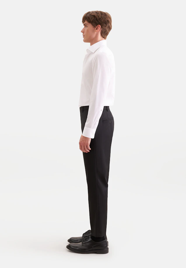 Regular Chino Uni in Schwarz |  Seidensticker Onlineshop