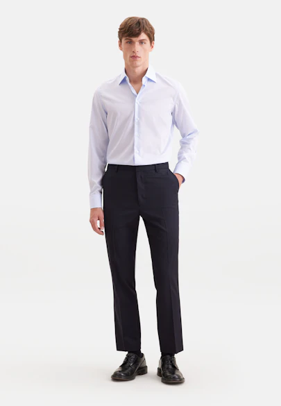 Regular Chino Uni in Dunkelblau |  Seidensticker Onlineshop