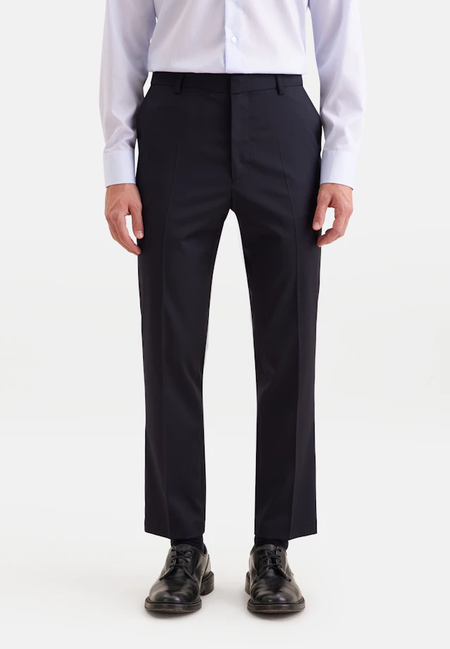 Regular Chino Uni in Dunkelblau |  Seidensticker Onlineshop