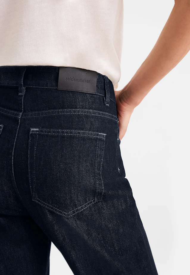 Mom- Fit Jeans High Waist in Dunkelblau |  Seidensticker Onlineshop