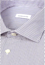 Regular Chemise décontractée Rayures in Bleu Foncé |  Seidensticker Onlineshop