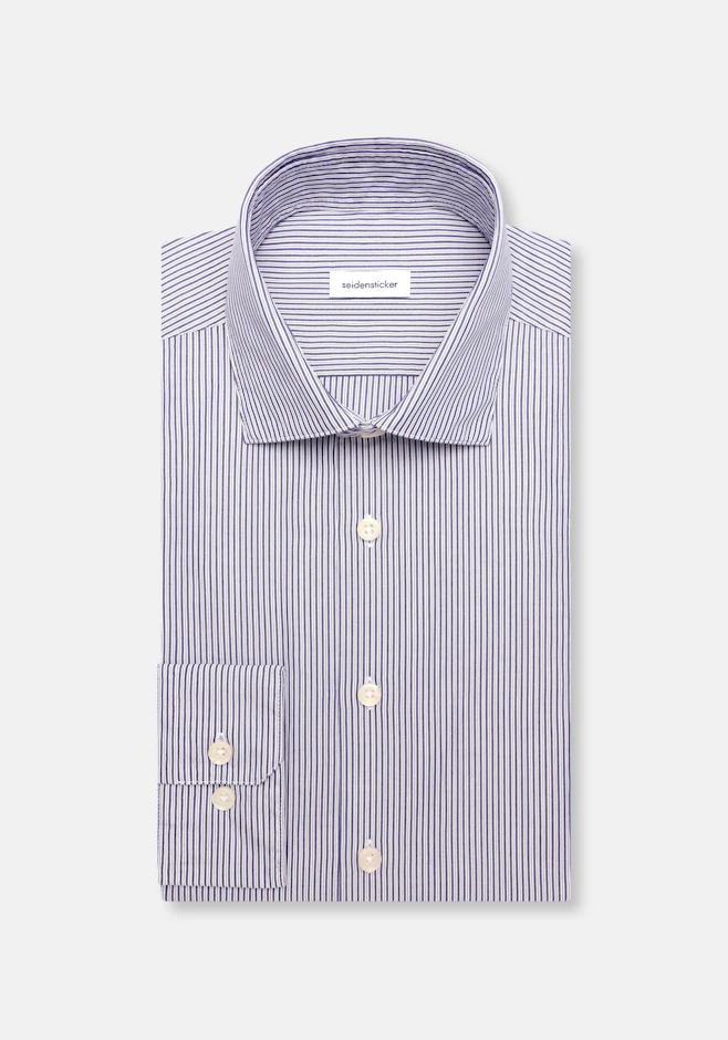 Regular Chemise décontractée Rayures dans Bleu Foncé | Boutique en ligne Seidensticker