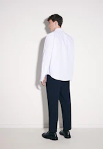 Oversized Fashion shirt Stripes in Mittelblau |  Seidensticker Onlineshop