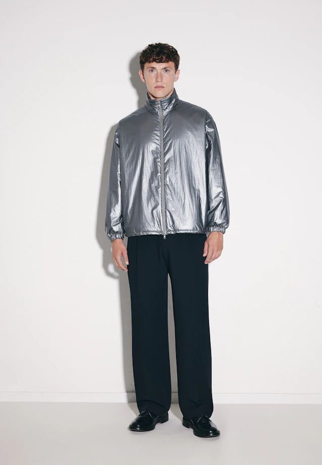 Oversized Jacke in Grau |  Seidensticker Onlineshop