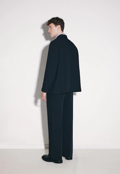 Oversized Doppelreihiger Blazer in Schwarz |  Seidensticker Onlineshop