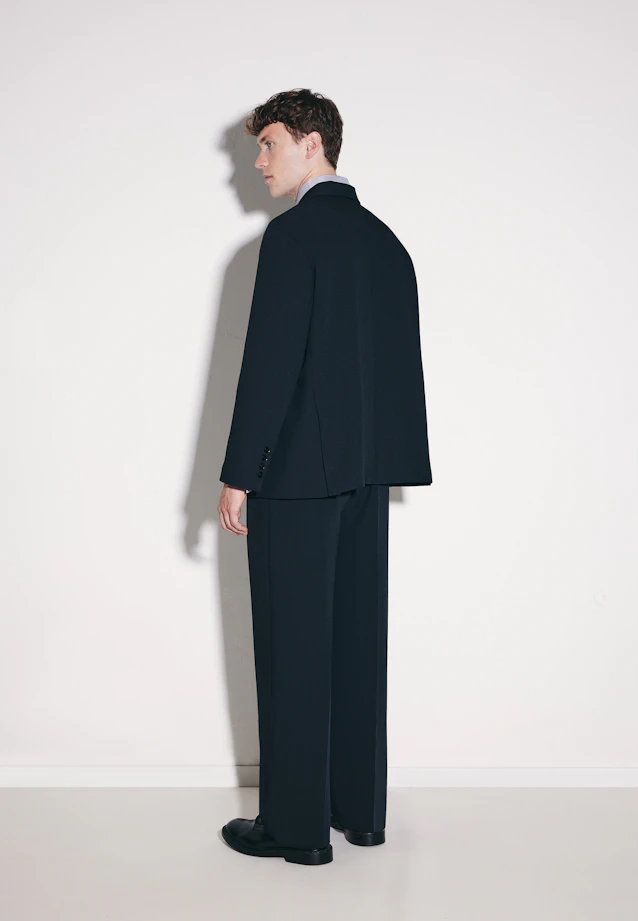 Oversized Doppelreihiger Blazer in Schwarz |  Seidensticker Onlineshop