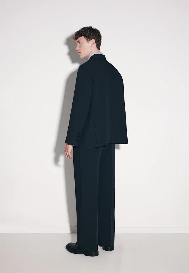 Oversized Doppelreihiger Blazer in Schwarz | Seidensticker online shop