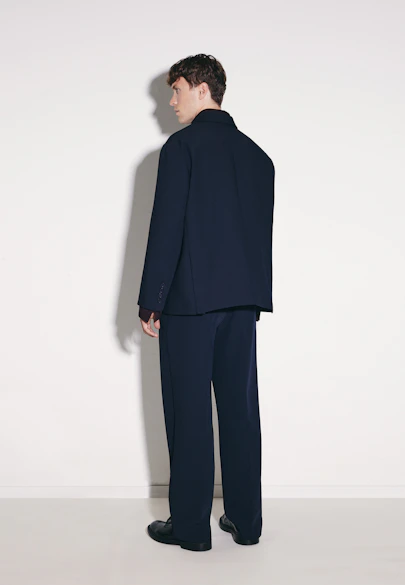 Oversized Doppelreihiger Blazer in Bleu Foncé |  Seidensticker Onlineshop