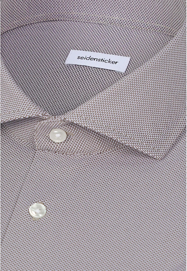 Slim Performance-Hemd Struktur in Rot |  Seidensticker Onlineshop