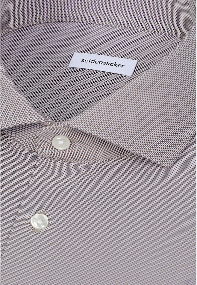Slim Performance-Hemd Struktur in Rot | Seidensticker Onlineshop