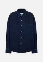 Oversized Fashion shirt Denim in Dunkelblau |  Seidensticker Onlineshop