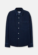 Oversized Fashion shirt Denim in Dunkelblau |  Seidensticker Onlineshop