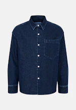 Oversized Fashion-Hemd Denim in Dunkelblau |  Seidensticker Onlineshop