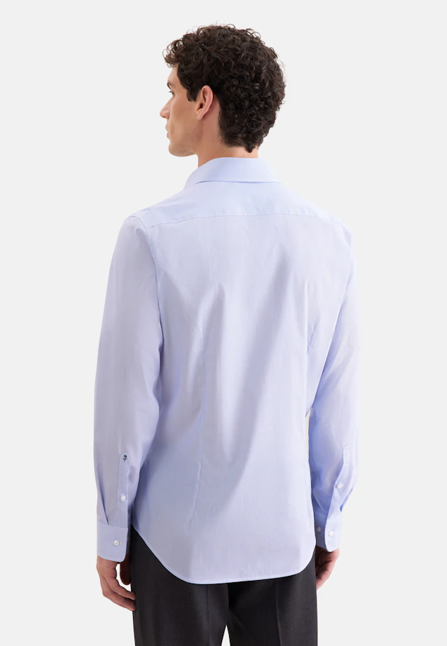 Regular Chemise d'affaires Imprimé in Bleu Moyen |  Seidensticker Onlineshop