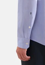 Regular Casual Hemd Gestreift in Mittelblau |  Seidensticker Onlineshop