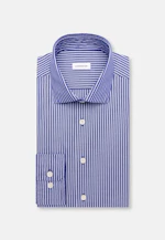 Regular Casual Hemd Gestreift in Dunkelblau |  Seidensticker Onlineshop