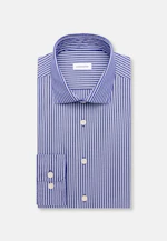 Regular Chemise décontractée Rayures in Bleu Foncé |  Seidensticker Onlineshop
