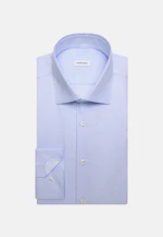 Shaped Business shirt Structure in Hellblau |  Seidensticker Onlineshop