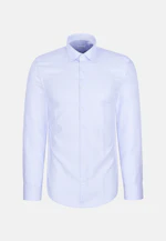 Shaped Business shirt Structure in Hellblau |  Seidensticker Onlineshop