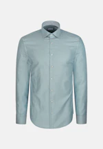Shaped Business shirt Structure in Grün |  Seidensticker Onlineshop