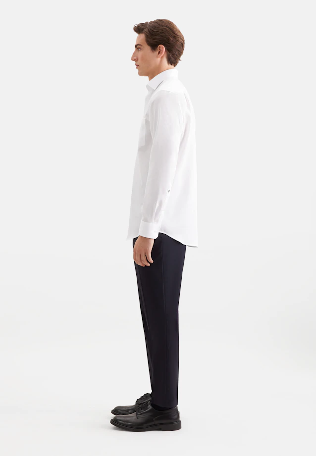 Regular Chemise d'affaires Structure in Blanc |  Seidensticker Onlineshop