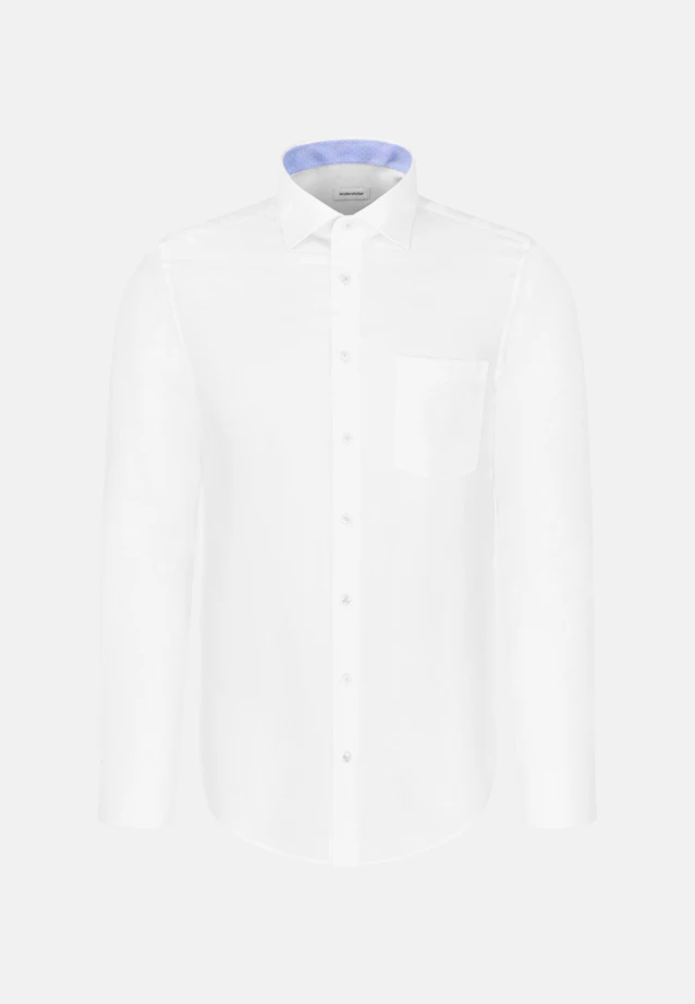 Regular Chemise d'affaires Structure in Blanc |  Seidensticker Onlineshop