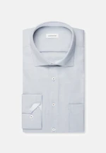 Regular Business Hemd Struktur in Grün |  Seidensticker Onlineshop