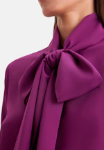 Seidenbluse mit angesetzter Schluppe in Rosa |  Seidensticker Onlineshop