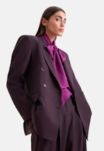 Double-Breasted Wool Blend Blazer with Flap Pockets in Rot |  Seidensticker Onlineshop