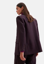 Double-Breasted Wool Blend Blazer with Flap Pockets in Rot |  Seidensticker Onlineshop