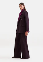 Double-Breasted Wool Blend Blazer with Flap Pockets in Rot |  Seidensticker Onlineshop