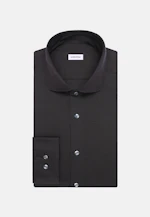 Shaped Jersey shirt Uni in Schwarz |  Seidensticker Onlineshop