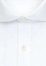 Shaped Chemise en jersey Uni in Blanc |  Seidensticker Onlineshop