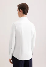 Shaped Jersey shirt Uni in Weiß |  Seidensticker Onlineshop