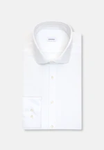 Shaped Jersey shirt Uni in Weiß |  Seidensticker Onlineshop