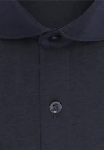 Shaped Jersey shirt Uni in Dunkelblau |  Seidensticker Onlineshop