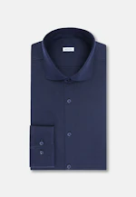 Shaped Jersey shirt Uni in Dunkelblau |  Seidensticker Onlineshop