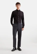 Slim Jersey shirt Uni in Schwarz |  Seidensticker Onlineshop