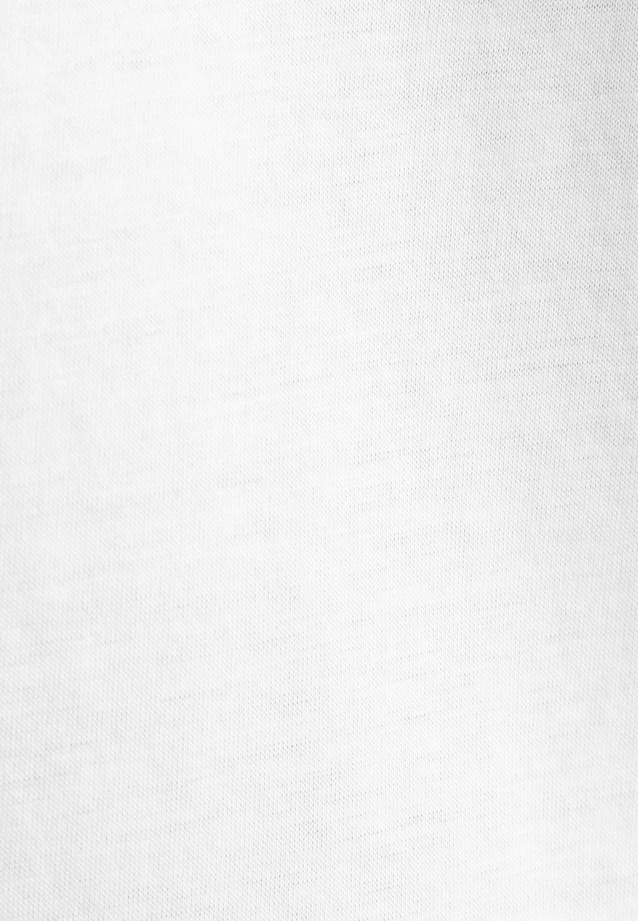 Slim Jersey shirt Uni in Weiß |  Seidensticker Onlineshop