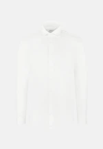 Slim Jersey shirt Uni in Weiß |  Seidensticker Onlineshop