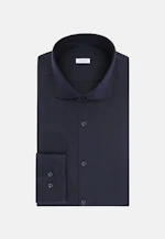 Slim Jersey shirt Uni in Dunkelblau |  Seidensticker Onlineshop