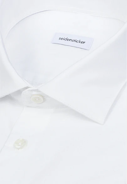 Regular Casual shirt Uni in Weiß |  Seidensticker Onlineshop