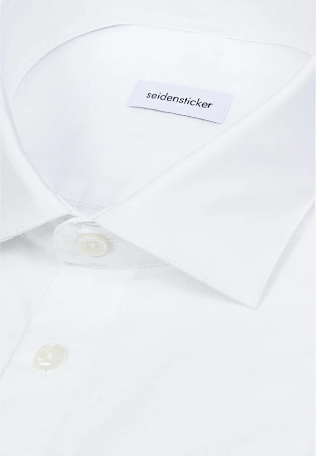 Regular Casual shirt Uni in Weiß |  Seidensticker Onlineshop