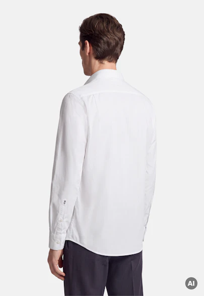 Regular Casual Hemd Uni in Weiß |  Seidensticker Onlineshop