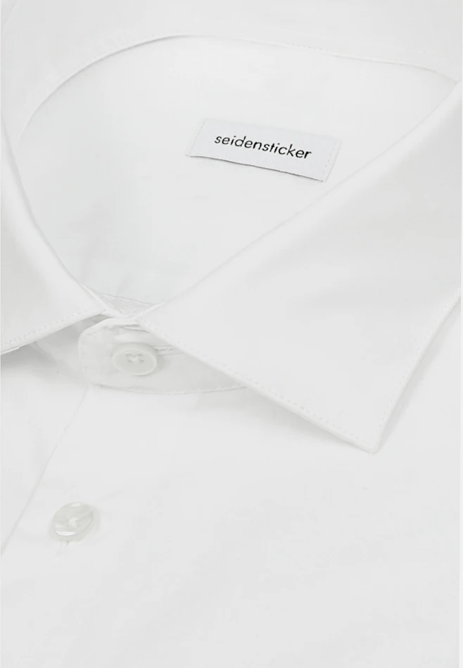 Regular Casual Hemd Uni in Weiß | Seidensticker Onlineshop