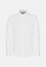 Regular Casual Hemd Uni in Weiß |  Seidensticker Onlineshop