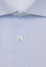 Slim Business shirt Print in Hellblau |  Seidensticker Onlineshop