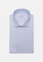 Slim Business shirt Print in Hellblau |  Seidensticker Onlineshop
