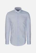 Slim Business shirt Print in Hellblau |  Seidensticker Onlineshop