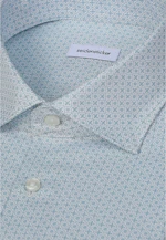 Slim Business shirt Print in Grün |  Seidensticker Onlineshop